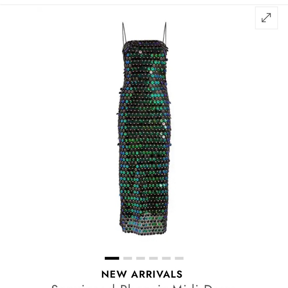 New Arrivals by Ilkyaz Ozel - Phoenix Sequin Dress in FR 40 / EU 40 / US 8